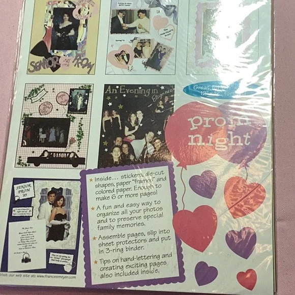 FINAL SALE PRICE Frances Meyer Scrapbooking Supplies Set of 6 - Picture 2 of 4